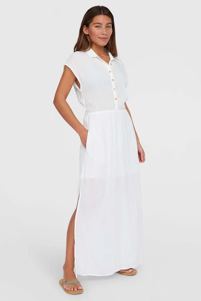O'NEILL LORI MAXI SHIRT DRESS