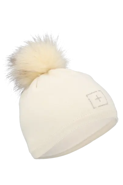 ONE MORE BEANIE WITH ECO-FUR