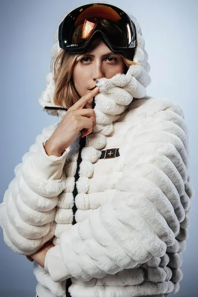 ONE MORE DOUBLE-FACE BOMBERJACKET