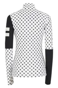 ONE MORE T-NECK WITH HALF ZIP