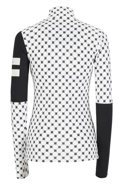 ONE MORE T-NECK WITH HALF ZIP