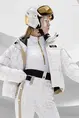 ONE MORE TECH SWEATER WITH HALF ZIP PRINTED