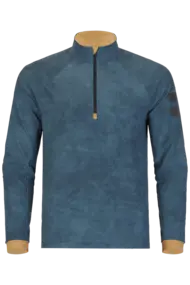 ONE MORE TURTLE NECK WITH HALF ZIP