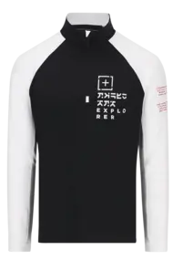 ONE MORE TURTLE NECK WITH HALF ZIP