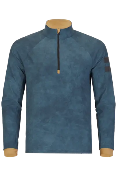 ONE MORE TURTLE NECK WITH HALF ZIP