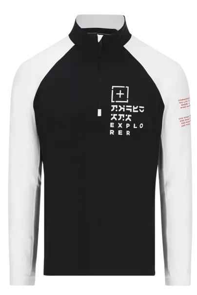 ONE MORE TURTLE NECK WITH HALF ZIP