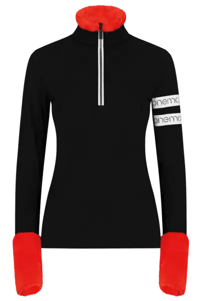ONE MORE TURTLENECK SWEATER WITH HALF ZIP