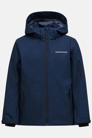 PEAK PERFORMANCE JR MAROON INSULATED JACKET