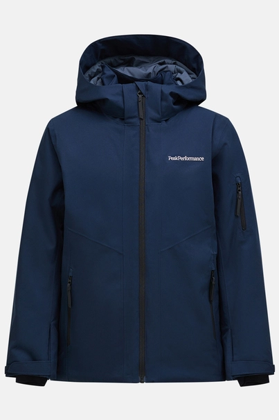 PEAK PERFORMANCE JR MAROON INSULATED JACKET