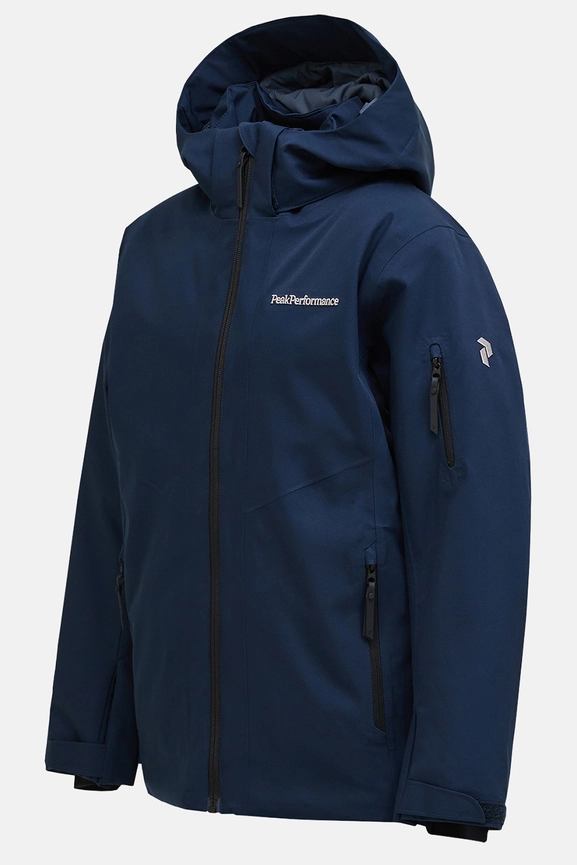 PEAK PERFORMANCE JR MAROON INSULATED JACKET