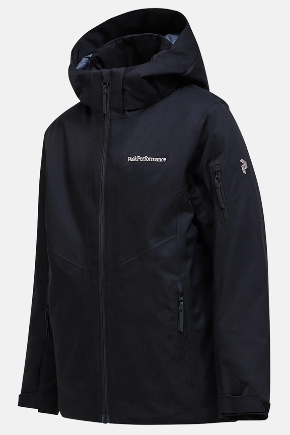 PEAK PERFORMANCE JR MAROON INSULATED JACKET