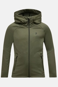 PEAK PERFORMANCE JR RIDER ESSENTIALS ZIP HOOD