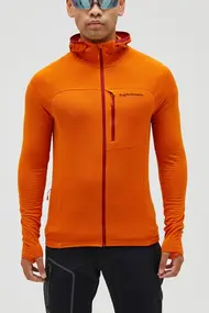 PEAK PERFORMANCE M LIGHT ZIP HOOD FLEECE