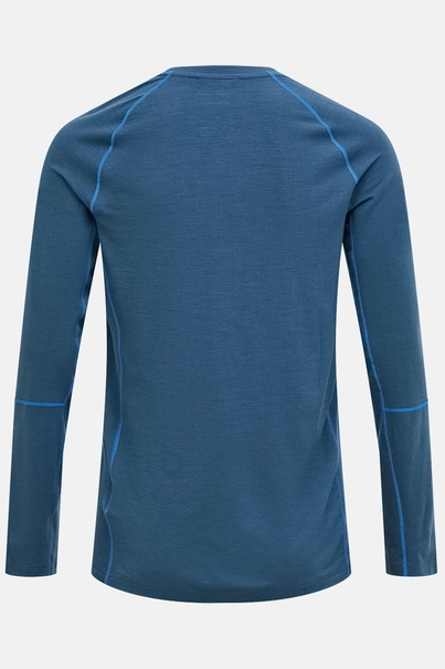 PEAK PERFORMANCE M MAGIC CREW WOOL-BLEND BASELAYER
