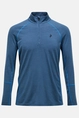 PEAK PERFORMANCE M MAGIC HALF ZIP WOOL-BLEND BASE