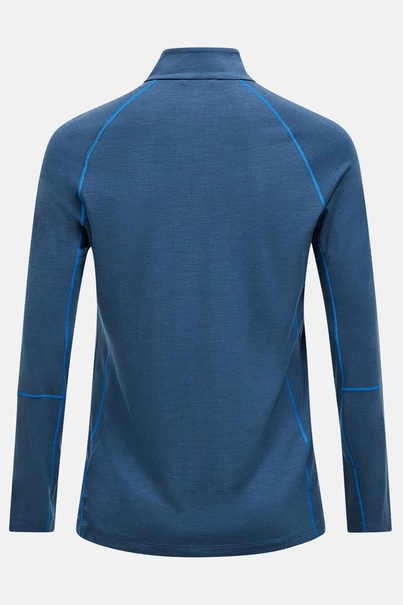 PEAK PERFORMANCE M MAGIC HALF ZIP WOOL-BLEND BASE
