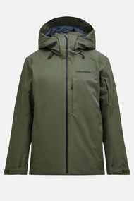 PEAK PERFORMANCE M MAROON INSULATED JACKET