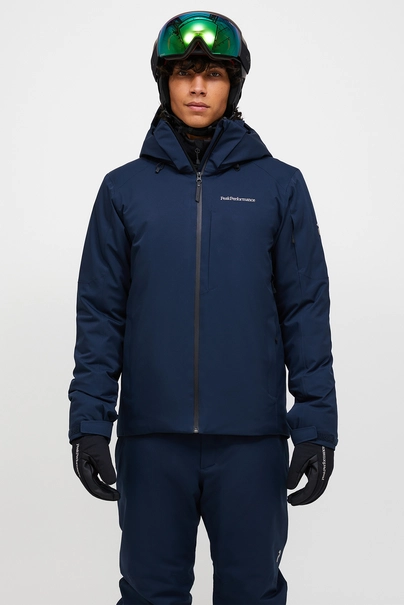 PEAK PERFORMANCE M MAROON INSULATED JACKET