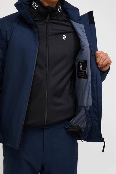 PEAK PERFORMANCE M MAROON INSULATED JACKET