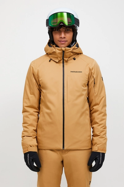 PEAK PERFORMANCE M MAROON INSULATED JACKET