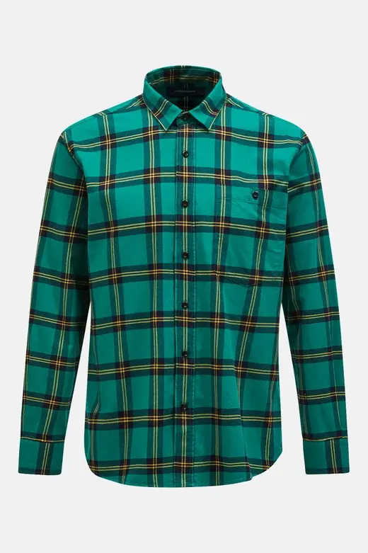 PEAK PERFORMANCE M MOMENT FLANNEL SHIRT