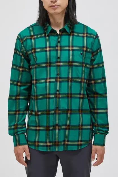 PEAK PERFORMANCE M MOMENT FLANNEL SHIRT
