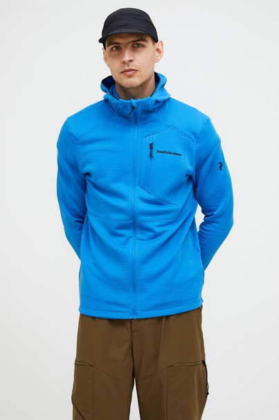 PEAK PERFORMANCE M TRAIL POLARTEC ZIP HOOD