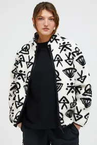 PEAK PERFORMANCE W GRAPHIC PILE JACKET