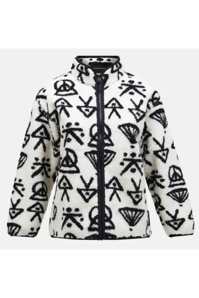 PEAK PERFORMANCE W GRAPHIC PILE JACKET