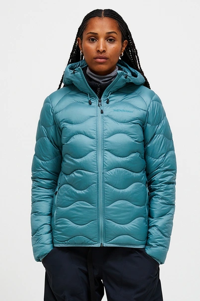 PEAK PERFORMANCE W HELIUM DOWN HOOD JACKET