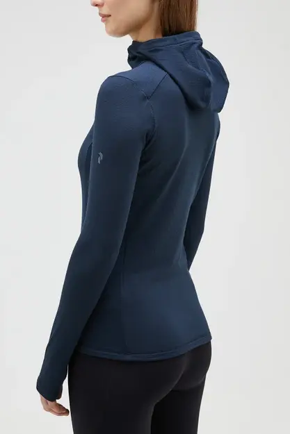 PEAK PERFORMANCE W LIGHT HOODED FLEECE HAL
