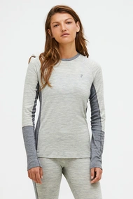 PEAK PERFORMANCE W MAGIC CREW WOOL-BLEND BASELAYER
