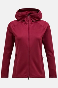 PEAK PERFORMANCE W MIDLAYER ZIP HOOD