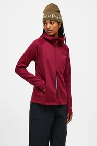 PEAK PERFORMANCE W MIDLAYER ZIP HOOD