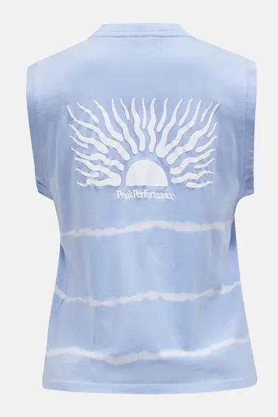 PEAK PERFORMANCE W TIE DYE SLEEVELESS TEE