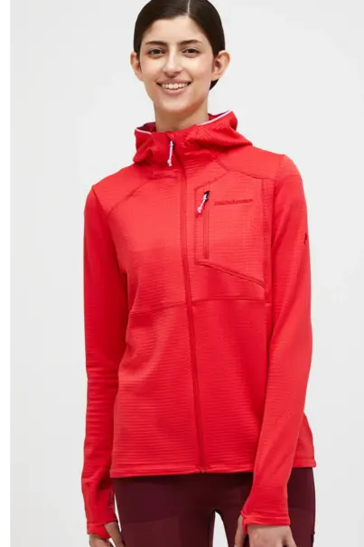 PEAK PERFORMANCE W TRAIL POLARTEC ZIP HOOD