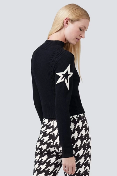 PERFECT MOMENT CABLE SWEATER