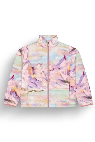 PICTURE LIGHT PUFF W PRINTED JKT