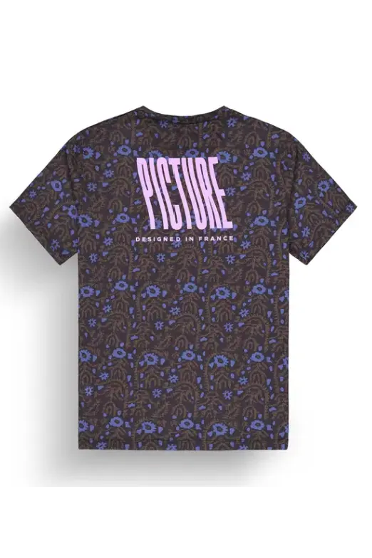 PICTURE TIMONT PRINTED SS TECH TEE