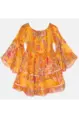 PITI CUITI CAPRI VESTIDO SMOCKING