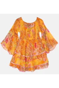 PITI CUITI CAPRI VESTIDO SMOCKING