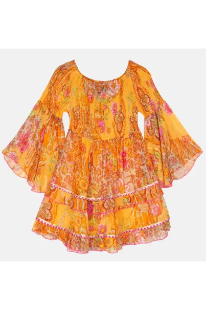 PITI CUITI CAPRI VESTIDO SMOCKING