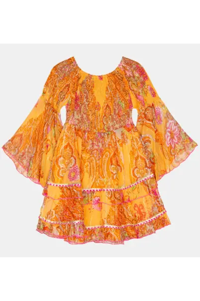 PITI CUITI CAPRI VESTIDO SMOCKING
