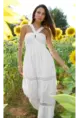 PITI CUITI SICILIA HALTER VESTIDO LARGO