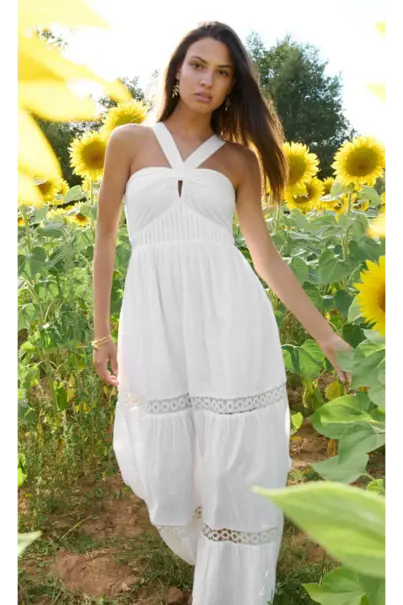 PITI CUITI SICILIA HALTER VESTIDO LARGO