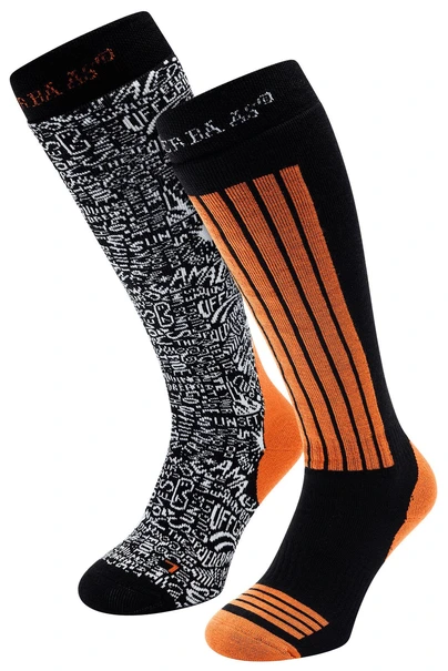 POEDERBAAS SKI SOCKS 2-PACK