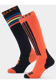 POEDERBAAS STRIPED SKI SOCKS 2-PACK
