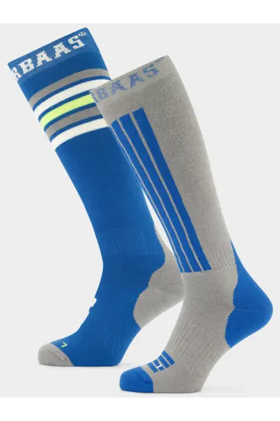 POEDERBAAS STRIPED SKI SOCKS 2-PACK