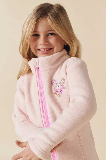 POIVRE BLANC RUBY MICRO FLEECE JACKET