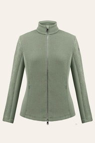 POIVRE BLANC STRETCH FLEECE JACKET